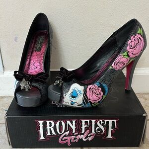 Iron Fist Size 10 Sugar Witch Platform